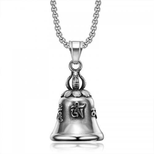 Stainless Steel Pendants 304 Stainless Steel Bell polished DIY original color Sold By PC