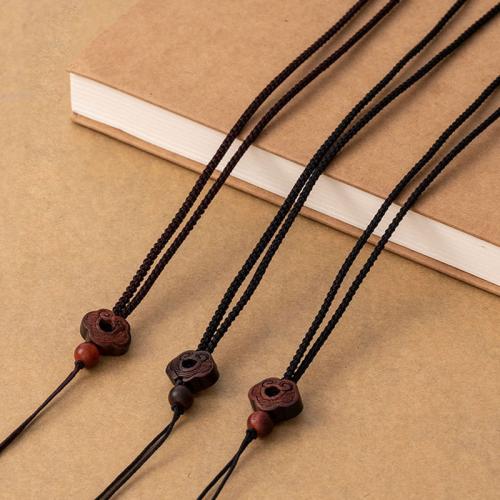 Fahion Cord Jewelry Polyamide with Sandalwood portable & DIY Length Approx 62 cm Sold By PC