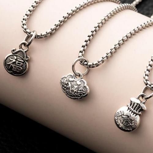 Sweater Chain Necklace Titanium Steel fashion jewelry nickel lead & cadmium free Length 45 cm Sold By PC