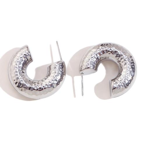 Boucle d'oreille de gaujon en acier inoxydable, acier inoxydable 316L, Plaqué or 18K, bijoux de mode & pour femme, plus de couleurs à choisir, Vendu par paire