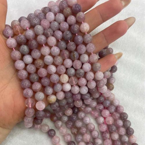 Naturlige rosenkvarts perler, Madagaskar Rose Quartz, Runde, du kan DIY & forskellig størrelse for valg, blandede farver, Solgt Per Ca. 38 cm Strand
