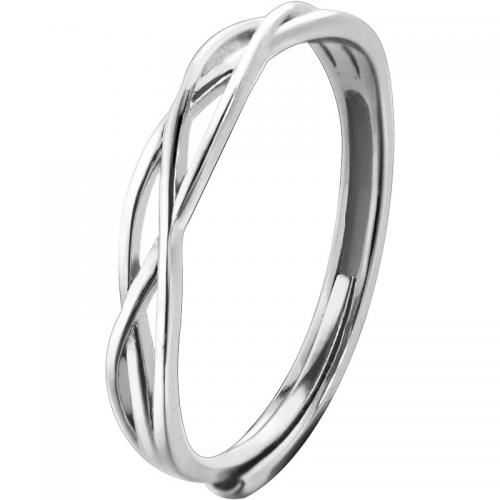 Solidny srebrny pierścień, 925 Srebro, biżuteria moda & dla kobiety & pusty, bez zawartości niklu, ołowiu i kadmu, sprzedane przez PC