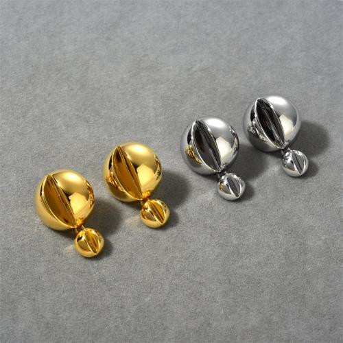 Brass Drop Earring, plated, fashion jewelry, more colors for choice, nickel, lead & cadmium free, 30.50x19.70mm, Sold By Pair