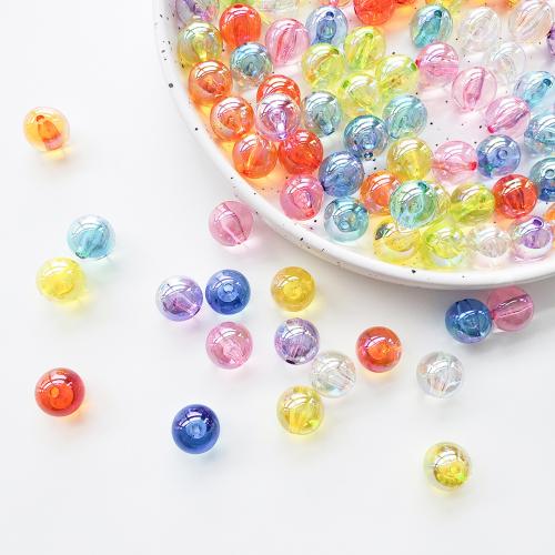 Prozirni akril perle, Krug, možete DIY, više boja za izbor, 16mm, 200računala/Torba, Prodano By Torba