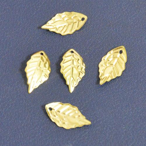 Fashion Iron Pendants Leaf plated DIY nickel lead & cadmium free Sold By PC