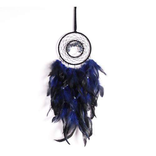 Fashion Dream Catcher Feather with Rattan & Nylon & Iron Tree handmade for home and office 530mm Sold By PC