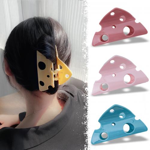Hair Claw Clips Plastic Triangle fashion jewelry Sold By PC