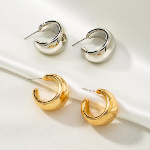 Zinc Alloy Stud Earring plated fashion jewelry & for woman nickel lead & cadmium free Sold By Pair