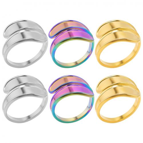 Ring Finger ze stali nierdzewnej, Stal nierdzewna 304, biżuteria moda & dla obu płci, dostępnych więcej kolorów, rozmiar:8, sprzedane przez PC