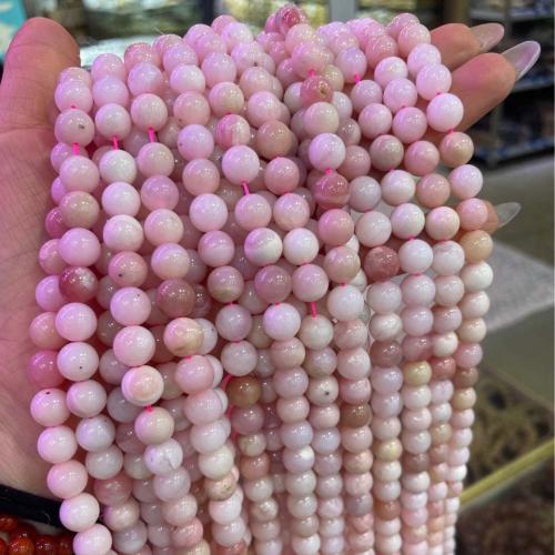 Grânulos de opala do mar, opala rosa, Roda, DIY & tamanho diferente para a escolha, rosa, vendido para Aprox 38 cm Strand
