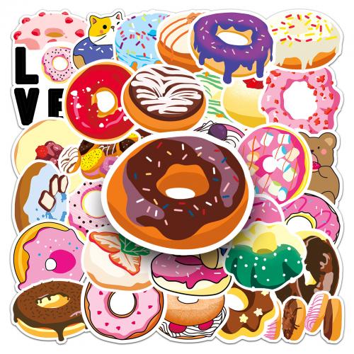 Sticker Paper, PVC Plastic, with Adhesive Sticker, cute & waterproof, Single Size: 5.5-8.5CM, Approx 50PCs/Bag, Sold By Bag