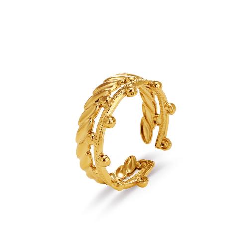 Rozsdamentes acél Finger Ring, 304 rozsdamentes acél, divat ékszerek & a nő, több színt a választás, inner diameter 17mm, Által értékesített PC