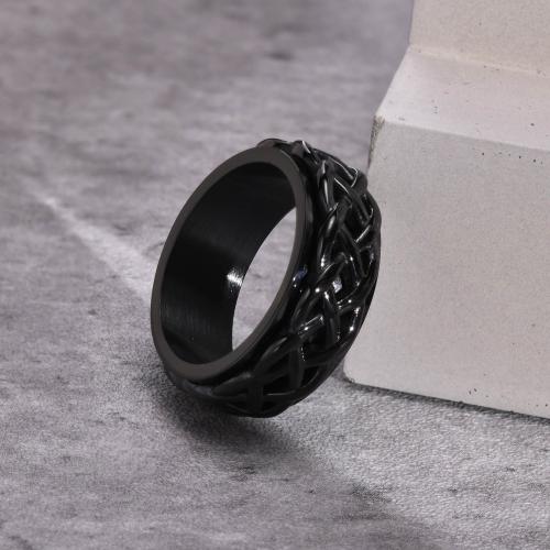 Stainless Steel Finger Ring 304 Stainless Steel plated fashion jewelry & for man nickel lead & cadmium free mm Sold By PC