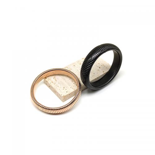 Titanium stål armbånd, mode smykker & Unisex & forskellig størrelse for valg, flere farver til valg, Indvendig diameter:Ca. 60mm, Solgt af PC