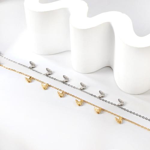 Stainless Steel Anklet 304 Stainless Steel fashion jewelry & for woman Sold Per Approx 7.87 Inch Strand