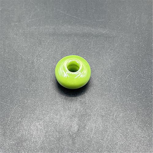 Perles  acrylique plaqué , rondelle, Placage UV, DIY, plus de couleurs à choisir, 14mm, Trou:Environ 3.5mm, Environ 100PC/sac, Vendu par sac
