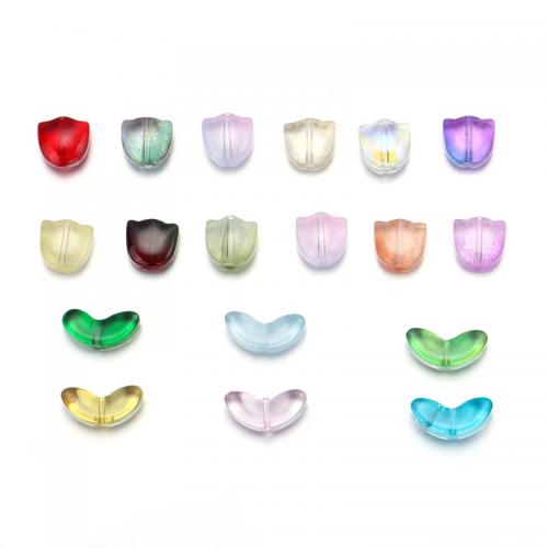 Moda Staklene perle, Staklo, Drugačiji oblik izbora & možete DIY, više boja za izbor, Približno 100računala/Torba, Prodano By Torba