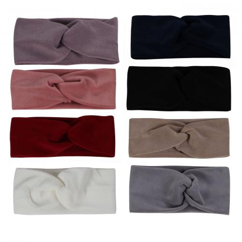 Headband, Polyester, cross & elastic & for woman, more colors for choice, Sold By PC