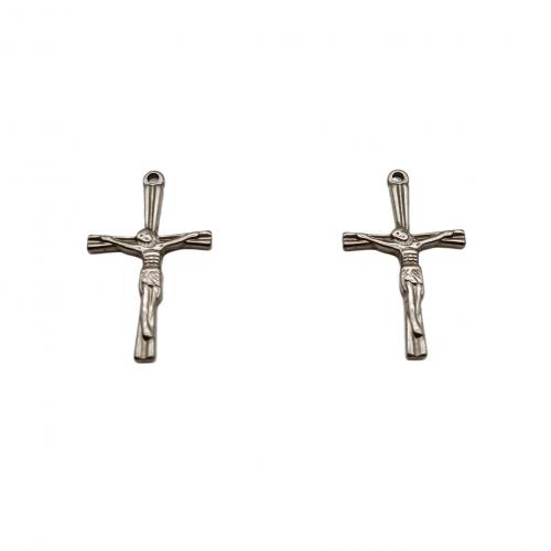 Stainless Steel Cross Pendants 304 Stainless Steel DIY & machine polishing Approx 1.5mm Sold By PC