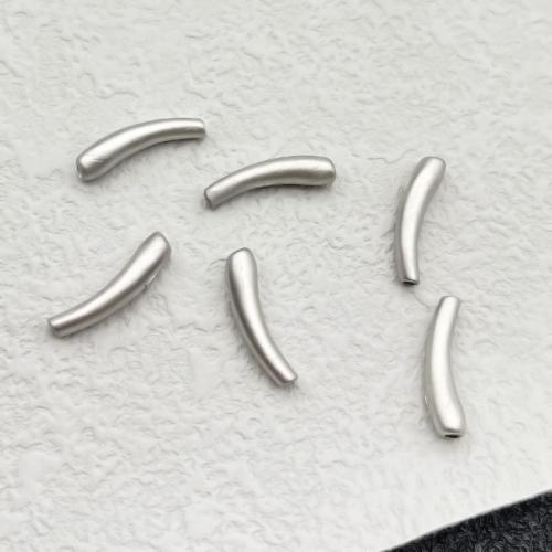 Stainless Steel Tube Beads 304 Stainless Steel DIY & machine polishing Approx 2mm Sold By PC