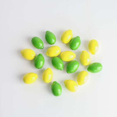 Wood Beads, Schima Superba, Lemon, DIY, more colors for choice, 19.50x28mm, Hole:Approx 3mm, Sold By PC