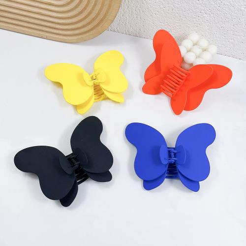 Hair Claw Clips Acrylic Butterfly stoving varnish cute & for woman Sold By PC