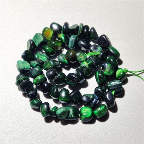 Tiger Eye Beads, Nuggets, du kan DIY, flere farver til valg, 10mm, Solgt Per Ca. 35 cm Strand