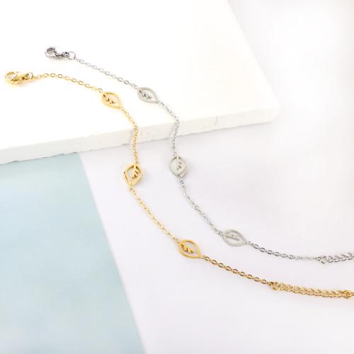 Stainless Steel Jewelry Bracelet, 304 Stainless Steel, with 1.18inch extender chain, Vacuum Ion Plating, fashion jewelry & different styles for choice & for woman, more colors for choice, Length:Approx 7.09 Inch, Sold By PC