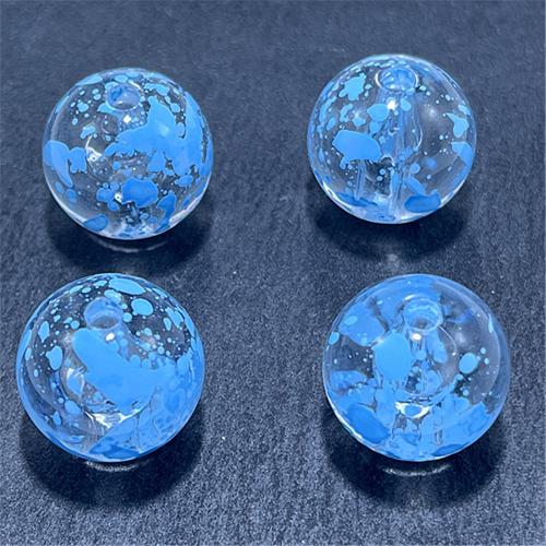 Transparent Acrylic Beads Round DIY 15.66mm Approx Sold By Bag