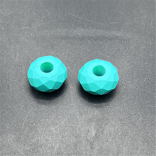 Perle acrylique, rondelle, vernis au four, DIY & facettes, plus de couleurs à choisir, 15mm, Environ 100PC/sac, Vendu par sac
