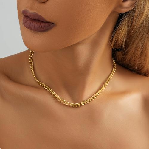 Messing Halskette, mit Verlängerungskettchen von 7cm, plattiert, Modeschmuck, keine, frei von Nickel, Blei & Kadmium, Länge 36 cm, verkauft von PC