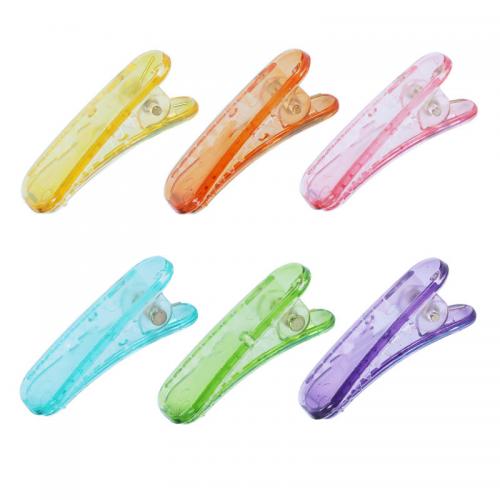 Alligator Hair Clip, PC plastic, stoving varnish, DIY & for woman, more colors for choice, Sold By PC