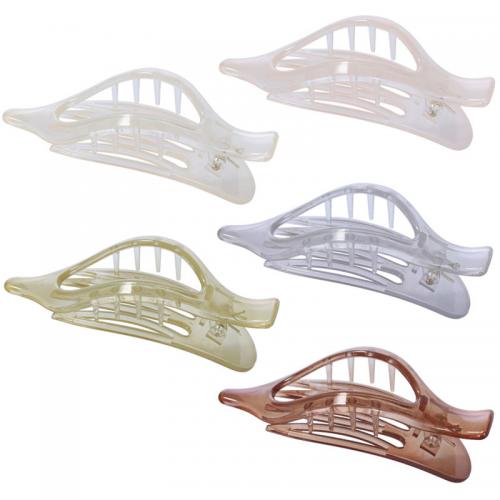 Hair Claw Clips PC plastic stoving varnish & for woman Sold By PC