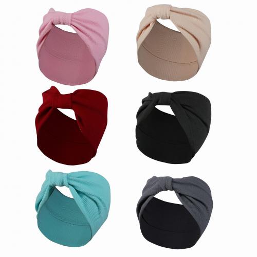 Headband, Polyester, knit, elastic & for woman, more colors for choice, Sold By PC