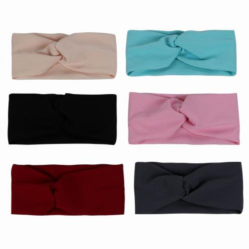 Headband, Polyester, elastic & for woman, more colors for choice, Sold By PC