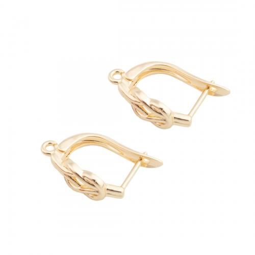 Brass Lever Back Earring Component, real gold plated, DIY, golden, 20.50x11.50x6mm, Hole:Approx 1.5mm, Sold By Pair