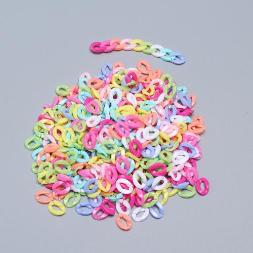 Acrylic Connectors, DIY, more colors for choice, 11.50x8.50mm, 200PCs/Bag, Sold By Bag