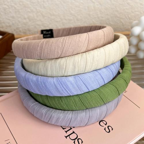 Hair Bands Cloth handmade fashion jewelry & for woman Hairpin width 20mm Sold By PC