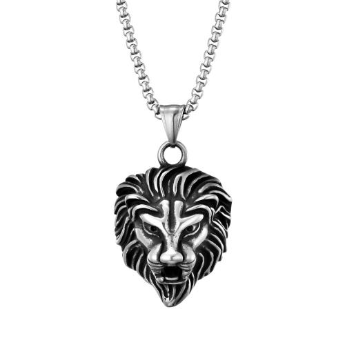 Titanium Steel Necklace polished fashion jewelry & for man Length Approx 23.62 Inch Sold By PC