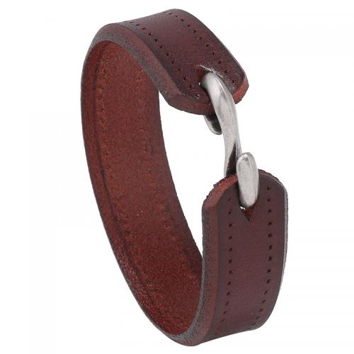 PU Leather Cord Bracelets, vintage & different length for choice & for man, more colors for choice, Sold By PC