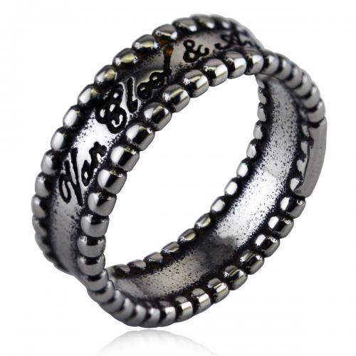 Titanium Steel Finger Ring polished Unisex original color nickel lead & cadmium free mm .5mm Sold By PC