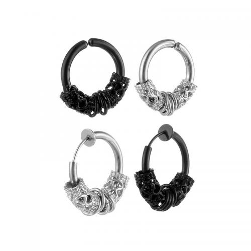 Trendy ear cuffs, 316L roestvrij staal, gepolijst, uniseks & verschillende stijlen voor de keuze, meer kleuren voor de keuze, Verkocht door PC