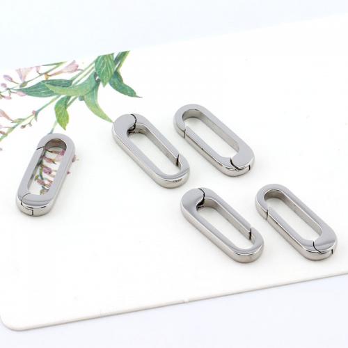Stainless Steel Jewelry Clasp, 316 Stainless Steel, DIY, original color, 7x18mm, Sold By PC