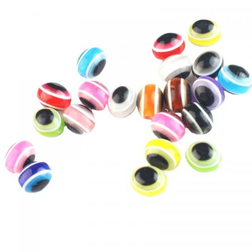 Resin Jewelry Beads, polished, DIY, more colors for choice, 10x8mm, 1000PCs/Bag, Sold By Bag