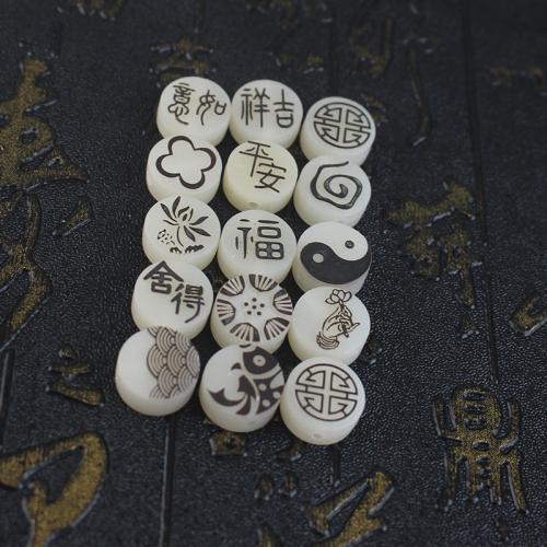 Resin Jewelry Beads, DIY & different styles for choice, 12x6mm, 100PCs/Bag, Sold By Bag