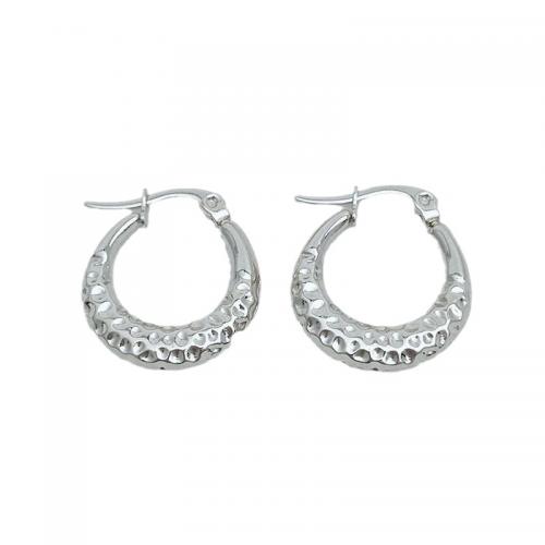 Titanium Steel  Earring, fashion jewelry & for woman, nickel, lead & cadmium free, Sold By Pair