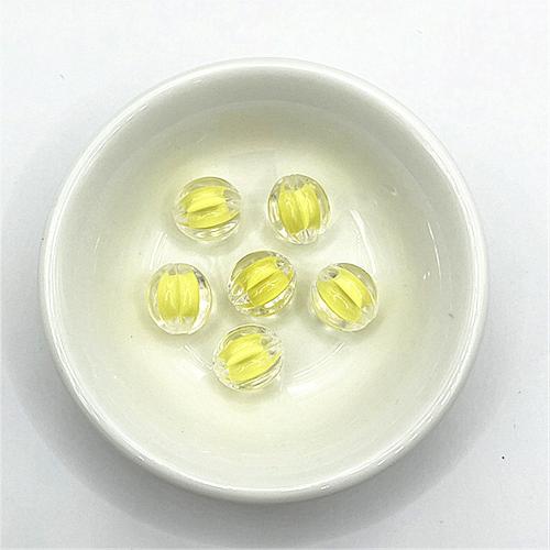 Perlen in Perlen Acrylperlen, Acryl, Kürbis, DIY, keine, 11mm, Bohrung:ca. 1.5mm, ca. 550PCs/Tasche, verkauft von Tasche