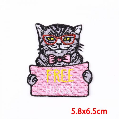 Sewing on Patch, Cotton, DIY & different designs for choice, more colors for choice, 10PCs/Lot, Sold By Lot