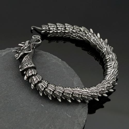 Stainless Steel Jewelry Bracelet, 304 Stainless Steel, plated, different styles for choice & micro pave cubic zirconia & for man, original color, Sold By PC