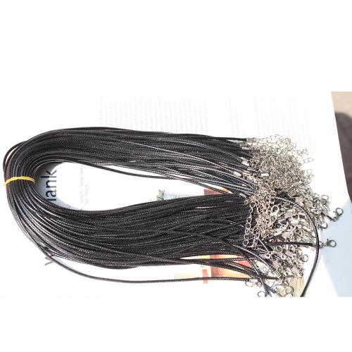 Fashion Halsband Cord, Vax, DIY, fler färger för val, Längd 42 cm, Säljs av PC